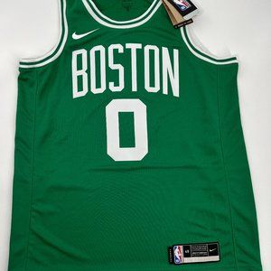NWT MSRP $110 Nike Swignman Jason Tatum Boston Celtics Jersey Green L